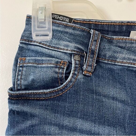 Kut from the Kloth Donna High Rise Ankle Skinny Blue Jeans size 0 Denim Normcore - Picture 9 of 15